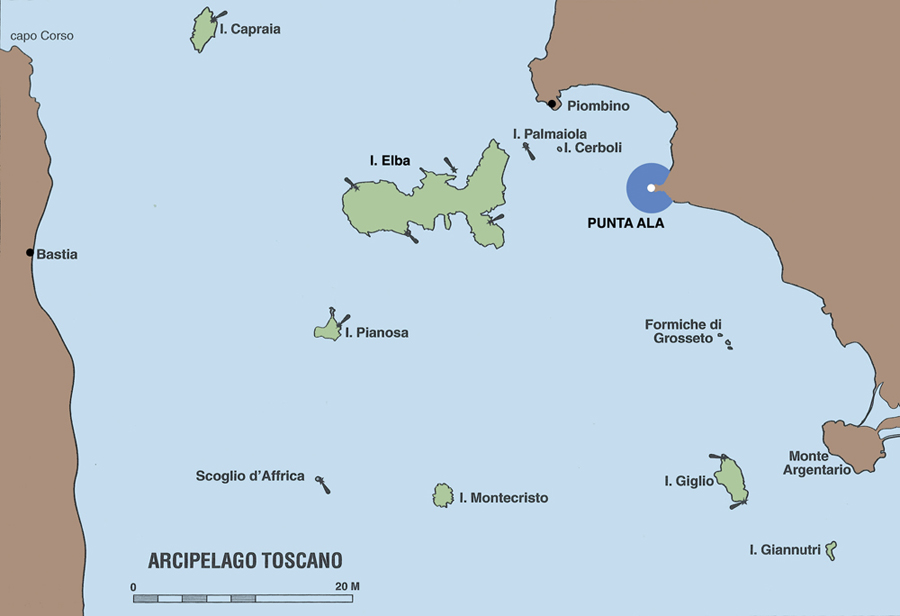 Arcipelago Toscanao - Punta Ala,barca a vela arcipelago toscano