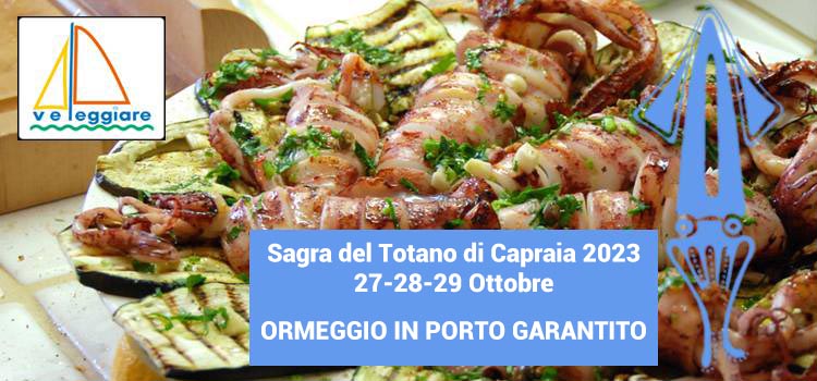 Sagra del Totano di Capraia 2019 in barca a vela Sagra del Totano di Capraia 2019 in barca a vela