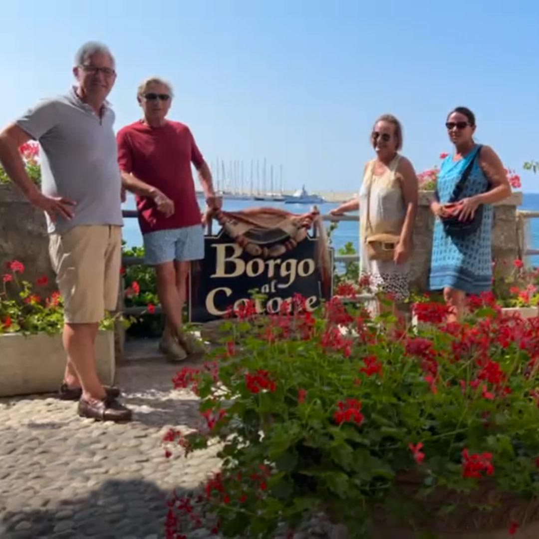 Paola, Bettina, Philippe e Maurizio